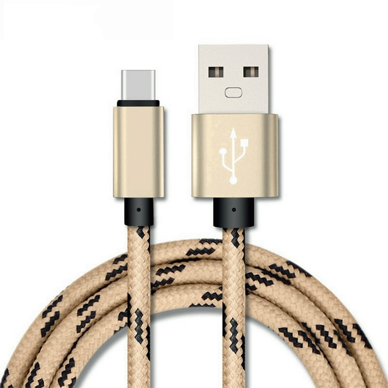 Cavo Tipo C per Motorola Moto G Pro Cavo USB intrecciato Nylon 1,3 Metri Cavo Carica/Synchro Rapido-Trasferimento dati Tipo C