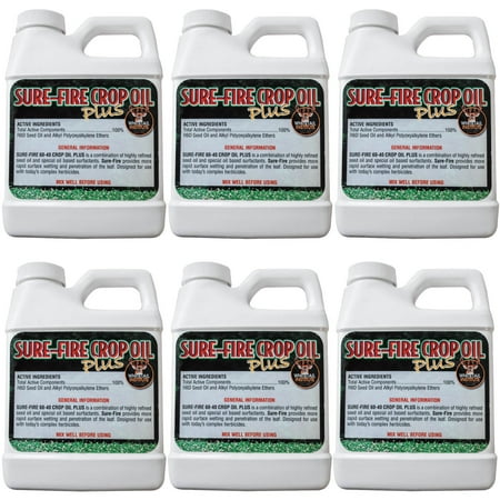 Whitetail Institute Sure Fire Crop Oil Plus - 6 Pints - Carton of 6