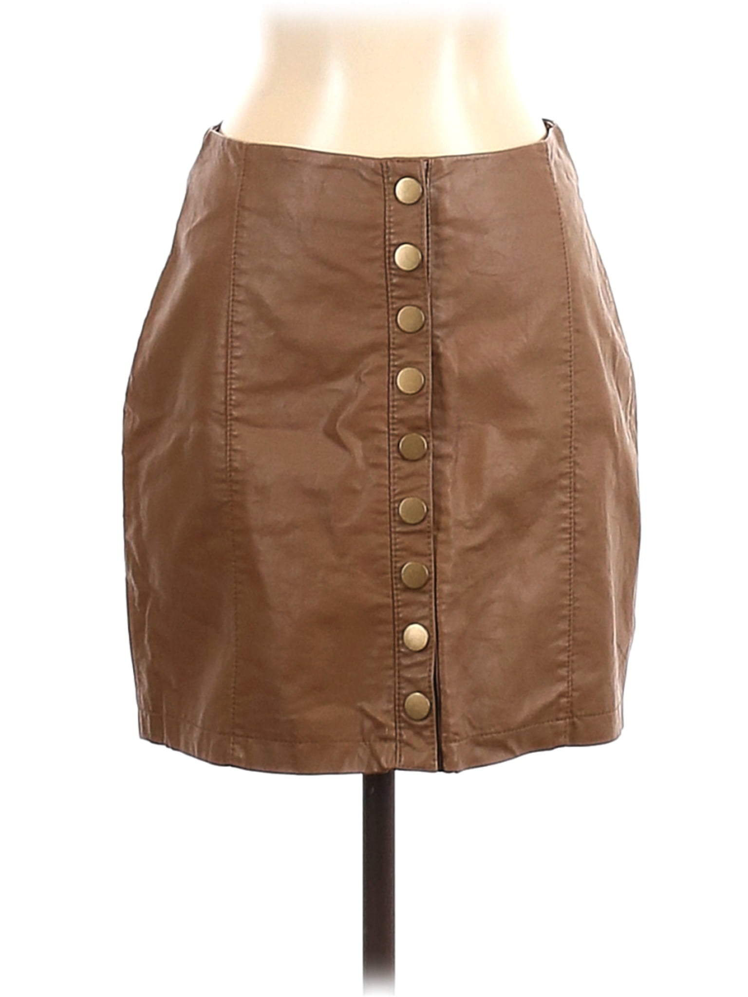 faux leather skirt walmart