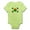 Kiwi, variant on CafePress - Irish/Korean Korean/Irish Infant Bodysuit - Baby Light Bodysuit, Size Newborn - 24 Months