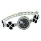 thumbnail image 1 of Women Watch Rhinestone Pointer Display Four-leaf Clover Ladies Bracelet Quartz Wristwatch Gifts For Daily Wear, 1 of 5