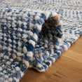 thumbnail image 5 of SAFAVIEH Natura Leonard Distressed Area Rug, Blue/Ivory, 6' x 6' Square, 5 of 8