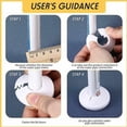 thumbnail image 2 of EcoNesxp 15mm Diameter Hose White Case Pack Plastic Radiator Hose Cap Radiator Hose Clamp Pipe Clamp for, 2 of 5