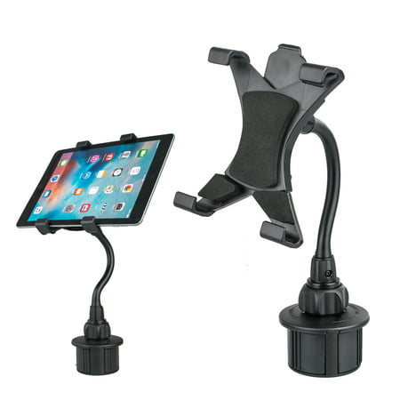 Adjustable Long Arm Car Cup Holder Mount Stand for iPad Samsung Tablet GPS (Best Ipad Car Mount Holder)