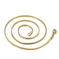 thumbnail image 5 of Stainless Steel Men Women Jewelry Snake Round Beads Chain Necklace, 5 of 5