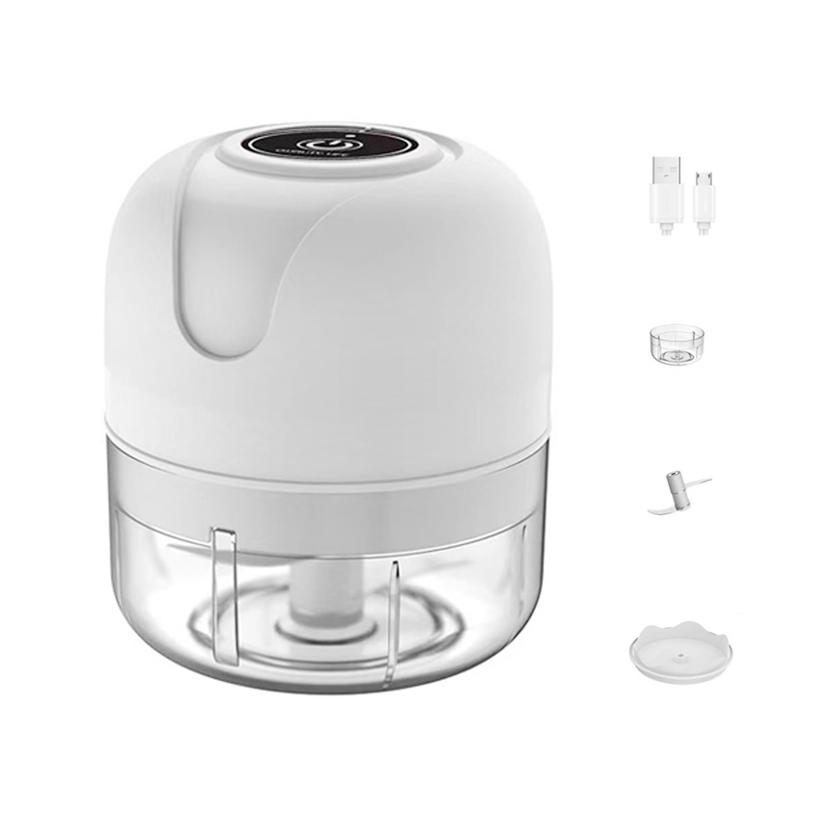XunW Food Chopper Spice Grinder Electric Mini Garlic Chopper Wireless