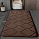 thumbnail image 4 of Alfombras absorbentes antideslizantes para dormitorio, sala de estar, cocina, lavables a máquina, suaves, duraderas, impermeables, para zonas de mucho tránsito. Aestivo | Marrón | AESTIVO, 4 of 7