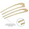 thumbnail image 5 of Large French Hairpin, Metal U-Shaped 2 Pin Buns Hairpins for Women Girls Color-2, 5 of 5