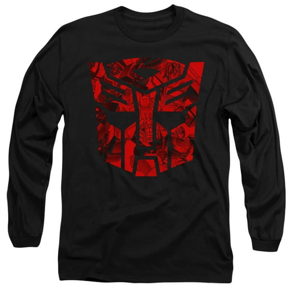 Transformers - Tonal Autobot - Long Sleeve Shirt - Large