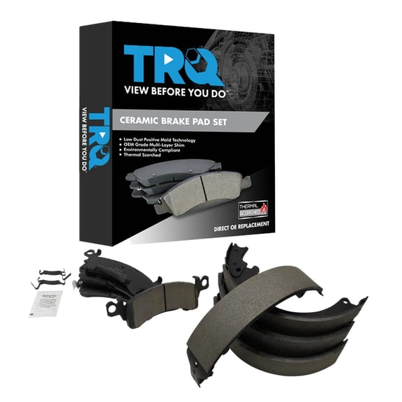 TRQ Brake Pads Ceramic Fits 76-95 Chevrolet 85-91 GMC