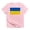 Petal Pink, variant on CafePress - Ukraine Flag T Shirt - Infant T-Shirt