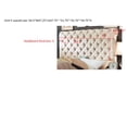 thumbnail image 5 of Gewnee Full Size Platform Bed Frame with Upholstered Linen Headboard - Wood Slat Support,Sturdy Construction.Box Spring Required.Grey, 5 of 7