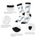 thumbnail image 4 of Balery Cute Shark Calcetas Largas con Estampado para Hombre y Mujer – Suaves y Transpirables, Talla Única (US 5-11), 4 of 6