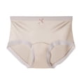 thumbnail image 2 of HVOBTTY Women's Cotton High Waist Briefs Solid Color Underwear Breathable Multi Color Soft Skin Friendly Panties, 2 of 4