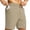 06-Khaki, variant on Men's Quick Dry Casual Shorts, Multi Pocket Stretch Waist Golf Shorts, Lightweight Athletic Short Pants for Hiking Outdoor Daily Wear 06-Khaki XXL