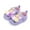 Purple, variant on 0-18M Toddler Baby Girls Flower Shoes PU Leather Soft Sole Crib Shoes