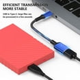 thumbnail image 5 of FIEWESEY USB C to USB Adapter, Type C 3.0 OTG Cable On The Go Type C Male to USB A Female Adapter Compatible with MacBook Pro 2018 2017,Samsung Galaxy S20 S20+ Ultra S8 S9 Note 10 and More - Blue, 5 of 7