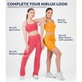 thumbnail image 6 of Nirlon Y Back Adjustable Sports Bras For Women - Nirlux Camisole Sports Bra, Stretchy Womens Tops Soft Workout Tops For Women (Magenta, 12), 6 of 6
