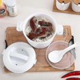 thumbnail image 5 of Microwave Rice Cooker Multifunctional Small Lunch Container Cookware for Microwave Oven, 5 of 5