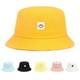 thumbnail image 1 of Gorro de sol AJG para niños, algodón, cara sonriente, 54 cm, 2 a 7 años, 1 of 5