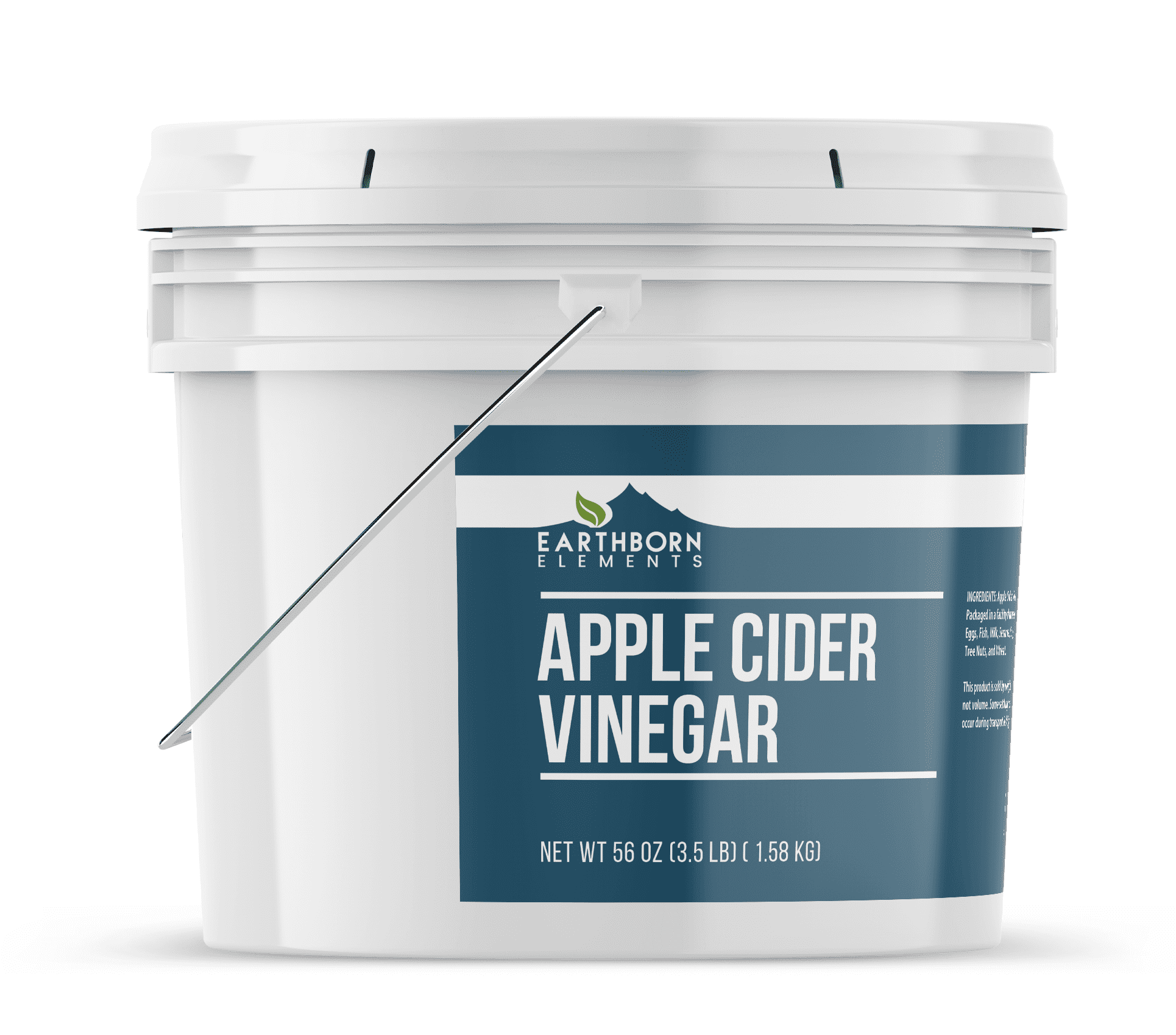 Earthborn Elements Apple Cider Vinegar Powder, 1 Gallon Bucket, Cooking & Baking, Dry Powder
