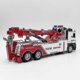 thumbnail image 2 of 1:32 Diecast Model Vehicle Toy Large Double Hook Traffic Road Rescue Service Truck Miniature Replica With Sound Light Big, 2 of 5