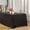 Black, variant on 50"x80" Rose Gold Sequin Tablecloth – Luxury Shimmer Rectangular Glitter Cover for Party, Cake Dessert Table, Exhibition & Events – Heavy Duty Event Tablecloth
