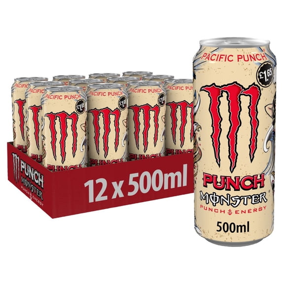 Monster Energy Drink Pacific Punch 500ml (pack of 12)