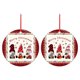 thumbnail image 1 of Fiudx Decoraciones navideñas para interiores Adornos colgantes con formas personalizadas para la decoración navideña, 1 of 1