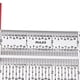 thumbnail image 3 of T Rule Stainless Steel Silver Scribing Ruler Woodworking Measuring Tool Positioning Gauge 3in, 3 of 5