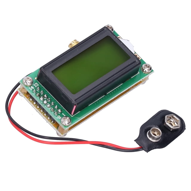 1-500MHz Tester, SMA Jacks Female Input LCD Display Frequency Meter 1-500MHz Resolution Of 100 Hz For Tester Module