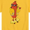 thumbnail image 3 of Instant Message - Hot Dog Skater - Toddler And Youth Short Sleeve Graphic T-Shirt, 3 of 6