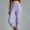 Purple, variant on Babysbule Pants for Women Womens Solid Color Comfortable Elastic Waist Casual Trousers With Pocket