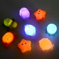 thumbnail image 3 of Light Up Bath Toys Juguetes de para bebés 3 4 5 os Regal o Dolphin Luz intermitente Juguete de agua de desarroll Sunnimix juguetes de flotadores de baño, 3 of 7