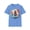 Carolina Blue, variant on Samurai Shirt Unisex Tee Gildan Softstyle 64000 100 Percent Ring Spun Cotton Lightweight