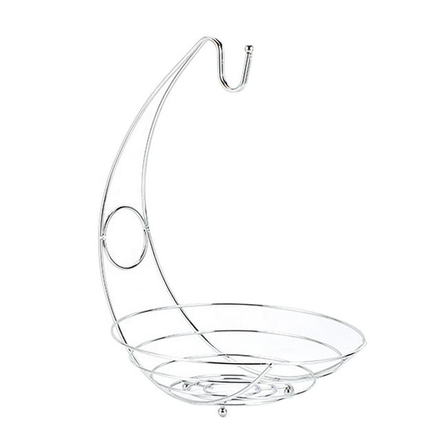 Metal Banana Hook Hanger Basket Stand Orange Storage