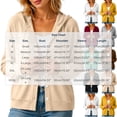 thumbnail image 3 of CHGBMOK Women's Plus Size Hooded Cardigan Lightweight Button Down Cardigan Long Sleeve Soft Knit Sweater Jacket, 3 of 9