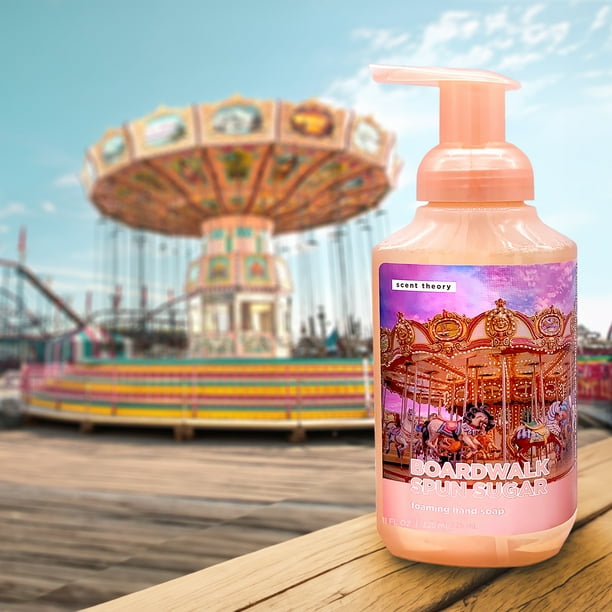 Boardwalk Spun Sugar Soap | Foaming packaging for ecommerce