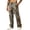 Camel, variant on Dwelliawo Camo Sweatpants Men Plus Size Forest Branch Baggy Camouflage Bottoms for Men Causal Wide Leg Army Fatigue Trousers Streetwear Camel 3xL