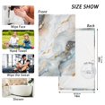 thumbnail image 2 of Grey Marble Cotton Face Towels Absorbent Hand Towel Soft Bathroom Towel for Kitchen Hotel Decoration, 2 of 7