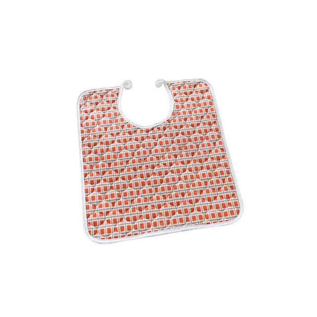 Vogacara Babero de alimentación para ancianos, correa ajustable reutilizable, Protector de ropa flexible, delantal de ayuda transpirable para personas Type3 NO3 Vogacara CE014026-04