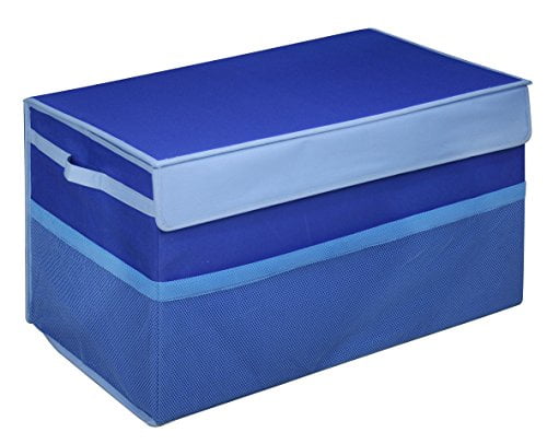 collapsible toy box with lid