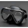 thumbnail image 3 of Ensemble de Plongée Étanche - Lunettes de Plongée avec Tube de Plongée pour Plongée en Apnée Noir, 3 of 7