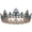 2.Green, variant on Terandius Queen Crown for Women - Baroque Wedding Tiaras and Crowns,Jeweled Tiara Crown,Prom Birthday Halloween Hair Accessories