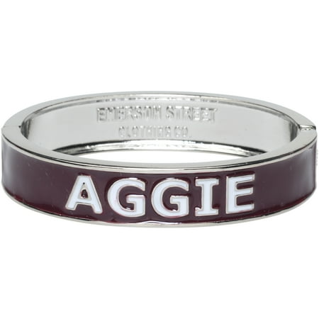 Texas Am Aggies Bracelets - Texas A&M Aggies Women's Team Bangle Bracelet - No Size