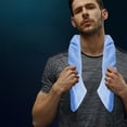 thumbnail image 4 of Premium Cotton Sports Towel for Gym, Yoga & Running - Super Soft, Quick Dry, Sweat Absorbent Workout Towel for Men & Women, Lightweight Athletic Towel for Fitness, Training & Outdoor Sports, 4 of 6