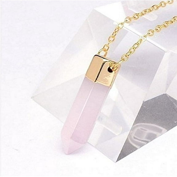 Rose Quartz Pendant Necklace