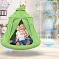 thumbnail image 3 of G TALECO GEAR Metal Swing Set with Play Tent Swing Chair, Outdoor Indoor Sensory Swings for Autism Kids and Adults, 330 lbs, Green, 3 of 8