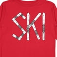 thumbnail image 4 of Inktastic Ski Rough Text Dark Boys Long Sleeve Toddler T-Shirt, 4 of 5