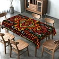thumbnail image 5 of Black History Month Tablecloth Afro African American Holiday Party Decoration Kwanzaa Kitchen Dining Room Rectangular Table Cover (60" x 84"), 5 of 5